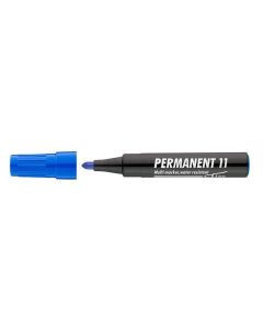 Permanentní popisovač "Permanent 11", modrá, 1-3mm, kuželový hrot, ICO