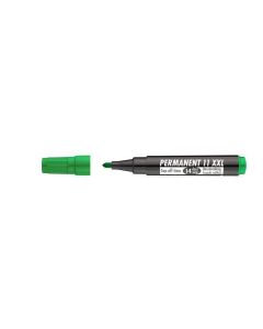 Permanentní popisovač "Permanent 11 XXL", zelená, 1-3mm, kuželový hrot, ICO