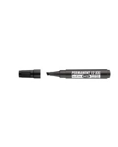 Permanentní popisovač "Permanent 12 XXL", černá, 1-4mm, klínový hrot, ICO