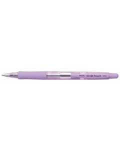 Kuličkové pero "SleekTouch", fialová, 0,7mm, stiskací mechanismus, PENAC