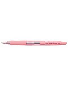 Kuličkové pero "SleekTouch", růžová, 0,7mm, stiskací mechanismus, PENAC
