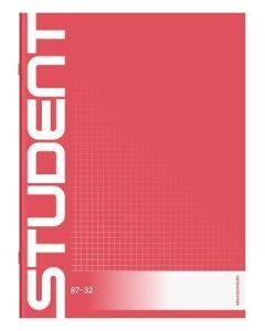 Sešit "Student", A4, čtverečkovaný, 32 listů, ICO 7500069000