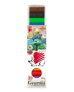 Modelína, 200 g, ICO "Ježek", různé barvy