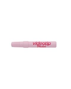 Zvýrazňovač "Videotip", pastelová růžová, 1-4 mm, ICO