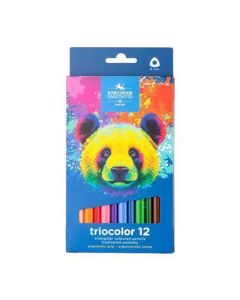 Barevné pastelky "Triocolour kůň 3142/12", 12ks, trojhranné, KOH-I-NOOR