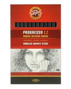 Grafitová tužka "8911", progresso, HB, v laku, KOH-I-NOOR