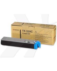 Kyocera originální toner TK520C, 1T02HJAEU0, cyan, 4000str.