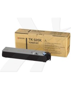 Kyocera originální toner TK520K, 1T02HJ0EU0, black, 6000str.