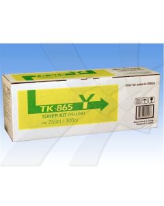 Kyocera originální toner TK865Y, 1T02JZAEU0, yellow, 12000str.