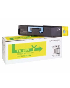 Kyocera originální toner TK880Y, 1T02KAANL0, yellow, 18000str.