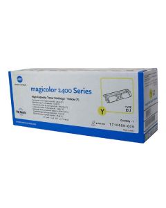 Konica Minolta originální toner A00W132, 1710-5890-05, yellow, 4500str.