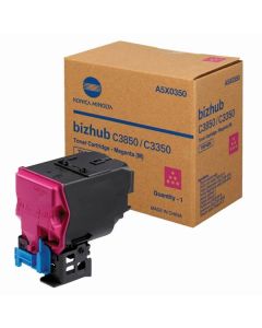 Konica Minolta originální toner A5X0350, TNP48M, magenta, 10000str.