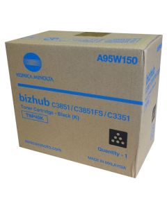 Konica Minolta originální toner A95W150, TNP-49K, black, 13000str.