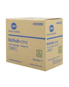 Konica Minolta originální toner A0X5255, TNP-51Y, yellow, 5000str.