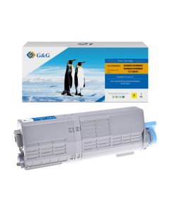 G&G kompatibilní toner s OKI 46490605, NT-COC532XXY, yellow, 6000str.