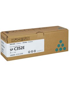 Ricoh originální toner 407384, 408216, cyan, 9000str.