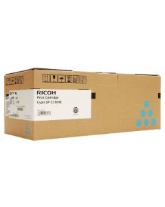 Ricoh originální toner 406480, 407637, cyan, 6000str.