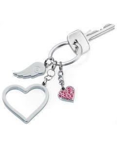Přívěsek na klíče "LOVE IS IN THE AIR", se 3 přívěsky, TROIKA KR17-01/CH