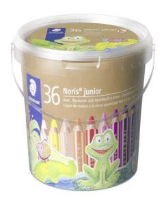 Barevné pastelky "Noris Junior", 36 pastelek, 3v1, STAEDTLER 140 C36