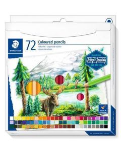 Pastelky "Design Journey", 72 různých barev, sada, šestihranné, STAEDTLER