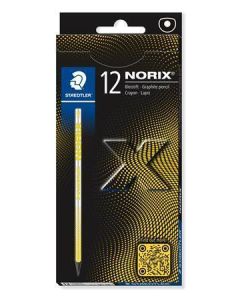 Grafitová tužka "Norix 181", žlutá, 12 ks, HB, sada, STAEDTLER 181 HB-1
