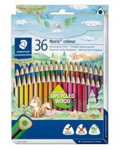 Barevné pastelky "Noris Colour", 36 barev, trojhranné, STAEDTLER