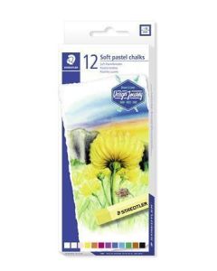 Pastelové křídy "Design Journey", sada, 12 barev, STAEDTLER