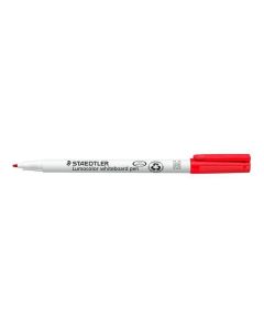 Popisovač na bílou tabuli "Lumocolor 301", červená, kuželový hrot, M, 1mm, STAEDTLER