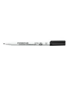 Popisovač na bílou tabuli "Lumocolor 301", černá, kuželový hrot, M, 1mm, STAEDTLER