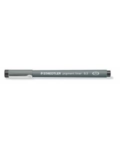 Liner "Pigment Liner", černá, 0,3 mm, STAEDTLER