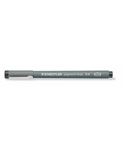 Liner "Pigment Liner", černá, 0,4 mm, STAEDTLER