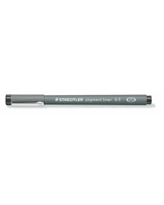 Liner "Pigment Liner", černá, 0,5 mm, STAEDTLER