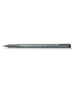 Liner "Pigment Liner", černá, 1 mm, STAEDTLER