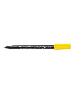 Permanentní popisovač "Lumocolor 317 M", žlutá, 1 mm, OHP, STAEDTLER