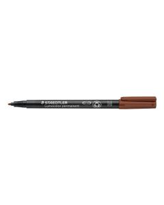 Permanentní popisovač "Lumocolor 317 M", hnědá, 1 mm, OHP, STAEDTLER