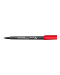 Permanentní popisovač "Lumocolor 318 F", červená, 0,6 mm, OHP, STAEDTLER