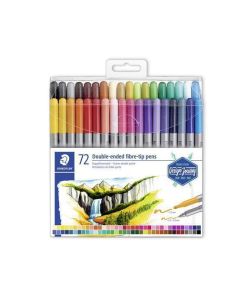 Fixy "Design Journey", 72 různých barev, sada, oboustranné, 0,8/3,0 mm, STAEDTLER