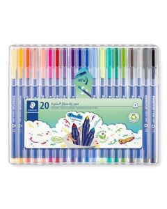 Fixy "Triplus color 323", 20 barev, sada, 1 mm, STAEDTLER 323 SB20