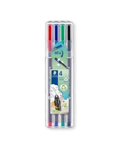 Liner "Triplus 334 Box" sada, 4 barvy, 0,3mm, STAEDTLER