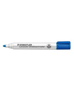 Popisovač na bílou tabuli "Lumocolor 351", modrá, kuželový hrot, 2mm, STAEDTLER