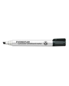 Popisovač na bílou tabuli "Lumocolor 351 B", černá, klínový hrot, STAEDTLER