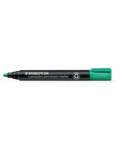 Permanentní popisovač "Lumocolor 352", zelená, 2 mm, kuželový hrot, STAEDTLER