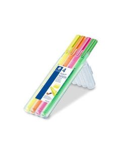 Zvýrazňovač "Triplus textsurfer 362", sada, 4 barvy, 1-4 mm, STAEDTLER