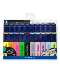 Zvýrazňovače "Textsurfer Classic", 20 barev, 1-5 mm, STAEDTLER 364 WP20