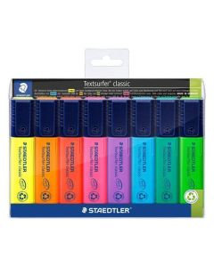 Zvýrazňovač "Textsurfer classic 364", sada, 8 barev, 1-5 mm, STAEDTLER