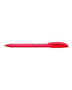 Kuličkové pero "Ball", červená, 0,3 mm, s uzávěrem, STAEDTLER