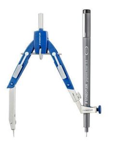 Kružítková sada "Mars® comfort 552", 4 ks, STAEDTLER 552 02