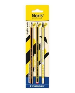 Grafitová tužka "Noris evolution set", 3 ks, HB, šestihranná, sada, STAEDTLER 61 BK3