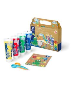 Kreativní sada "Noris® Junior", prstové barvy, STAEDTLER 61 C2