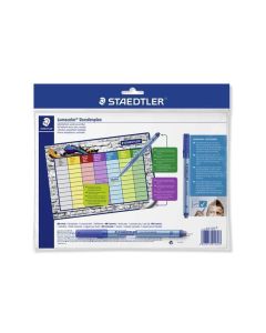 Školní rozvrh "Lumocolor 641 SP2", stíratelný, samolepicí, STAEDTLER 641 SP2